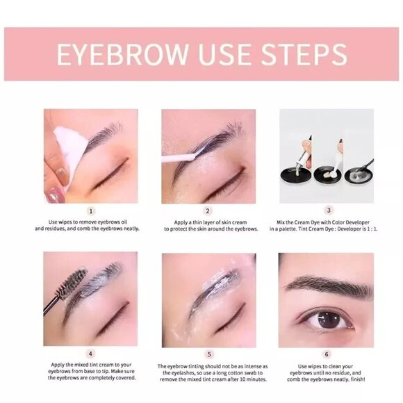 ICONSIGN Eyelash & Eyebrow Dye Tint, Black - Picture 4 of 8